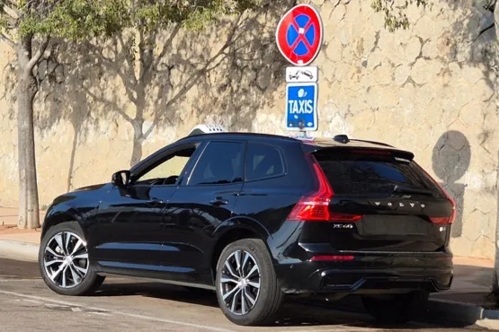 chauffeur taxi en corse vehicule suv volvo